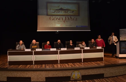 Selçuk Üniversitesi ‘Gönül Dağı’ dizi ekibiyle buluştu